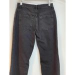 Free People Jeans 26 Maggie Black Mid Rise Grunge Button Fly Festival Whimsygoth Photo 5