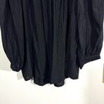 Gentle Fawn Rosas Black Textured Boho Blouse Photo 9