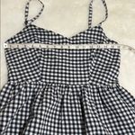 Draper James  size 6 Blue and White Gingham Dress Photo 8