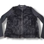 Kathie Lee Collection Vintage Kathie Lee Jacket Size Large Fuax Fur Cardigan VTG Women's Jacket Photo 0