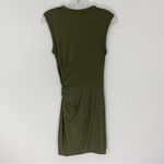 Alexander Wang  Twisted Crepe Jersey Mini Dress in Cargo Size XS Photo 6