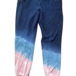PINK - Victoria's Secret vs pink navy, teal, and pink tie dye joggers Photo 0