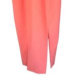 Cinq à Sept Melina Halter Cutaway Midi Dress 2 Orange Photo 4