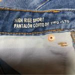 Wild Fable Blue Distressed High Rise Short 6 Photo 3