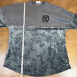 Disney  World Spirit Jersey Pullover Sweatshirt Velour Plush Gray Size Small Photo 5