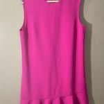 Victoria Beckham for Target hot pink Dress with White Accent trim xl Photo 0