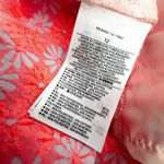 Banana Republic | Neon Coral Pink Lavender Floral Flower Print Shorts | Size 12 Photo 5