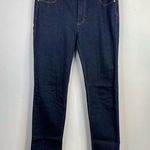 White House | Black Market  The Slim Dark Wash Stretch Jeans womens 8S 8 short Photo 0