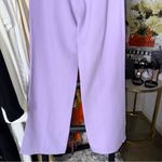 ZARA  Lilac Lavender Purple High Waist Wide Leg Tailored Trousers Photo 10