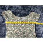No Boundaries  Floral Button Front Crop Top Size S Photo 3