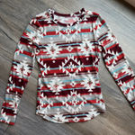 No Boundaries Western Aztec Long Sleeve   Photo 0