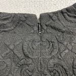 Tory Burch Black Textured Fitted Bodycon Classic Work Dress Size Medium EUC Photo 4