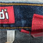 Zana Di  Jeans Womens 18 Bootcut High Rise Dark Wash Stretch Glitter Sparkle Y2K Photo 6