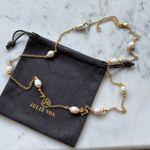 NWOT Julie Vos Gold and White Pearl Necklace Photo 7