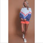 Free People  FP Movement Ombre Tie-Dye Metti Crew Size Large Sweatshirt Photo 1