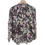 Isabel Marant Etoile Catchell Shirt Tunic Top Button Down High Low Size 34 XS Photo 0