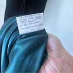 Revelry Sleeveless Emerald Green Velvet V Photo 8