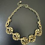 Vintage Unsigned Pastel Rhinestones Gold Photo 4