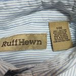 Ruff Hewn NWT  Blue & White Button Down Shirt (S) Photo 4