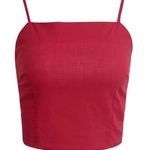 Verge Girl Red Crop Top Photo 0