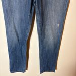 Loft  Boyfriend Jeans Medium Wash Distressed Button Fly Women Size 28 6 Photo 2