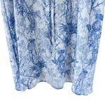 Cedric Charlier Toile Printed Drawstring Dress Blue Size 12 Photo 3