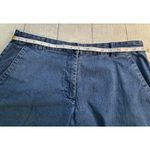 kim rogers Women's Blue Denim Bermuda Shorts Size 16 Photo 4