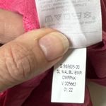 Banana Republic Malibu Tee Tank Top Sleeveless V Neck Pink Women's Medium NWT Photo 6