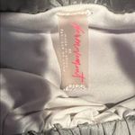 Free People  Light Gray High-Waisted Shorts Photo 1