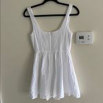 Princess Polly  Lorinda white Mini boho cottage western 100% cotton Dress size 4 Photo 5