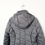 Spyder [] Gray Timeless Long Down Filled Hooded Puffer Jacket Winter Coat Small S Photo 3