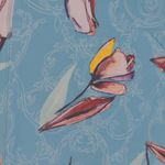 Calia by Carrie Underwood Floral Tank Top in Garden Gate – Sz L – EUC Blue Size L Photo 1