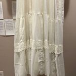 Gunne Sax Ivory Vintage Cottagecore Regal Princess Prairie Long Sleeve Dress Photo 2