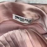 Princess Polly  strapless pink mini silky dress twisted bus woman’s size 4 Photo 5