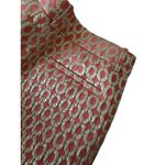 J CREW Collection Gold Coral Holiday Straight Ankle Pants Size 4 Photo 8