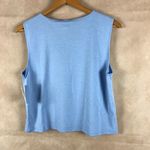 Jenni Sleepwear Blue Optimist Graphic Soft Sleep Tank NWT MEDIUM Photo 2