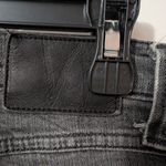 Nudie Jean Co Womens Skinny Mid Rise Size 26 Black Wash Photo 3