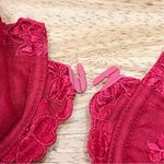 Felina  Lingerie Red Lace Wired Front Closure Bra 36B Photo 3