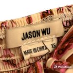 Jason Wu Floral Print Midi Length Dress w/ Tags Size: XS Photo 4