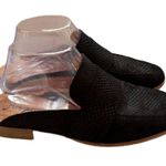 Free People  Black At Ease Mule Size 40 Snakeskin Print Suede Size 40 US 10 Black Photo 10