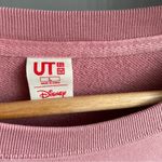 Uniqlo UT Disney Sweatshirt Pullover Mickey Mouse Peach Sweater Women’s Large Photo 4