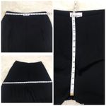 Alexia Admor Rover Black Wide Leg Trouser Pant Pleated Crepe Career Size 14 New Photo 14