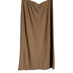 Reformation  Janice Buff Beige 3 Piece Cardigan Sweater Midi Skirt Set Size XL Photo 11