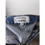 Reformation New Charlene High Rise Jean Shorts in Colorado Sz 28 Photo 9