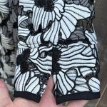 Ming Wang NWT Blazer Top Black White Floral Embroidered Size XL Retail $235.00 Photo 5