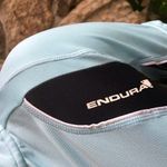 Endura Bike Cycling Short Sleeve Blue 1/4 Zip Shirt with Pockets Women's Size XS Photo 3