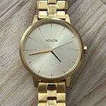 Nixon Watch Movin’ Out The Kensington Gold Tone Dial and Bracelet Photo 4