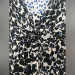 Love, Whit by Whitney Port Black Floral Puff Sleeve Maxi Dress Size M Photo 6