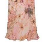 Vintage Edwardline Front Tie Italian Midi Dress Peach Pink Size 10 Photo 3