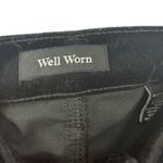 Well Worn Women's High Rise Luxe Velvet Tapered Pants Black Size 16 Photo 7